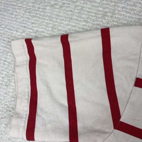 Vintage ILANCO NHL Montreal Canadiens Retro Stripped T-shirt Men’s Sz Medium *** - Picture 12 of 16